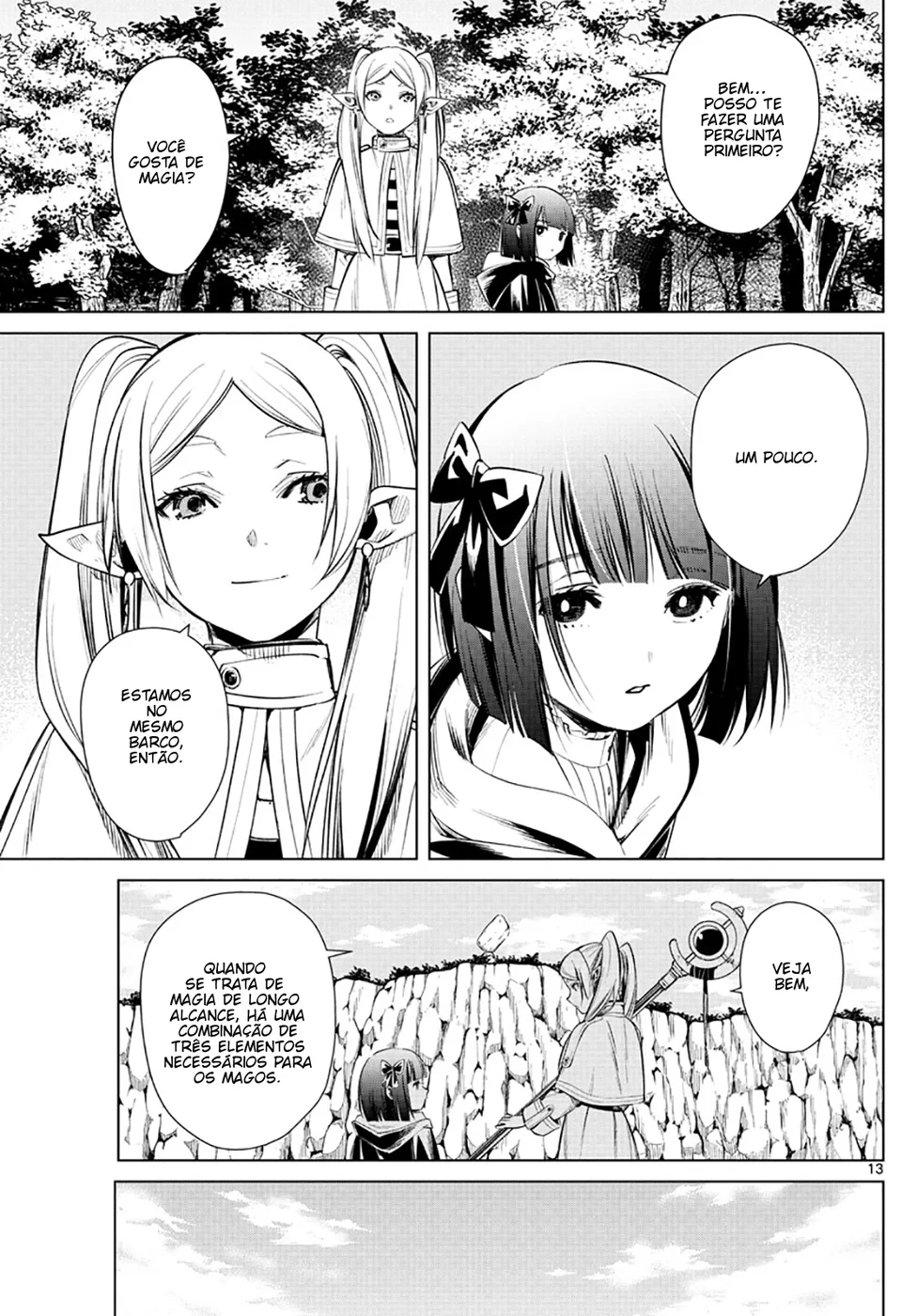 Sousou em Frieren Capitulo 2 Pagina 14