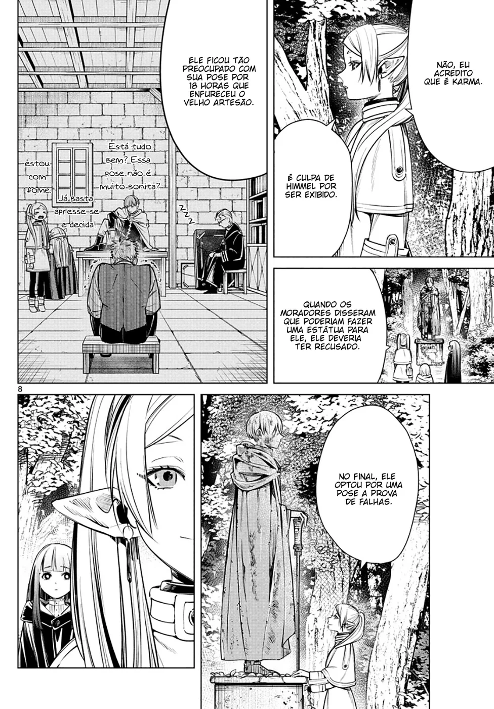 Sousou em Frieren Capitulo 3 Pagina 9