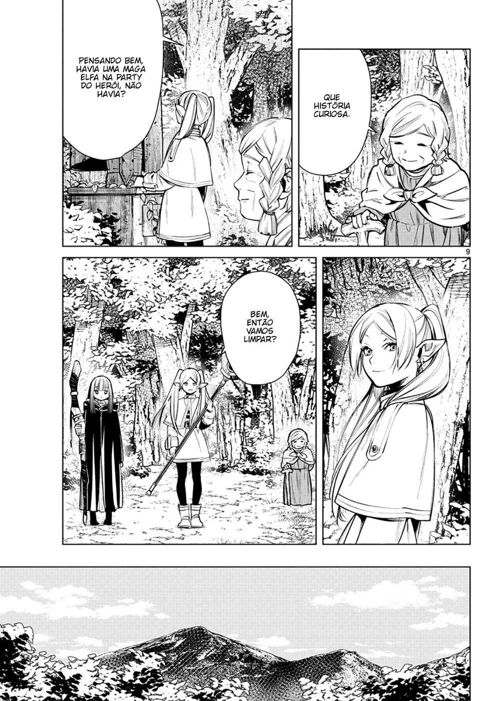 Sousou em Frieren Capitulo 3 Pagina 10