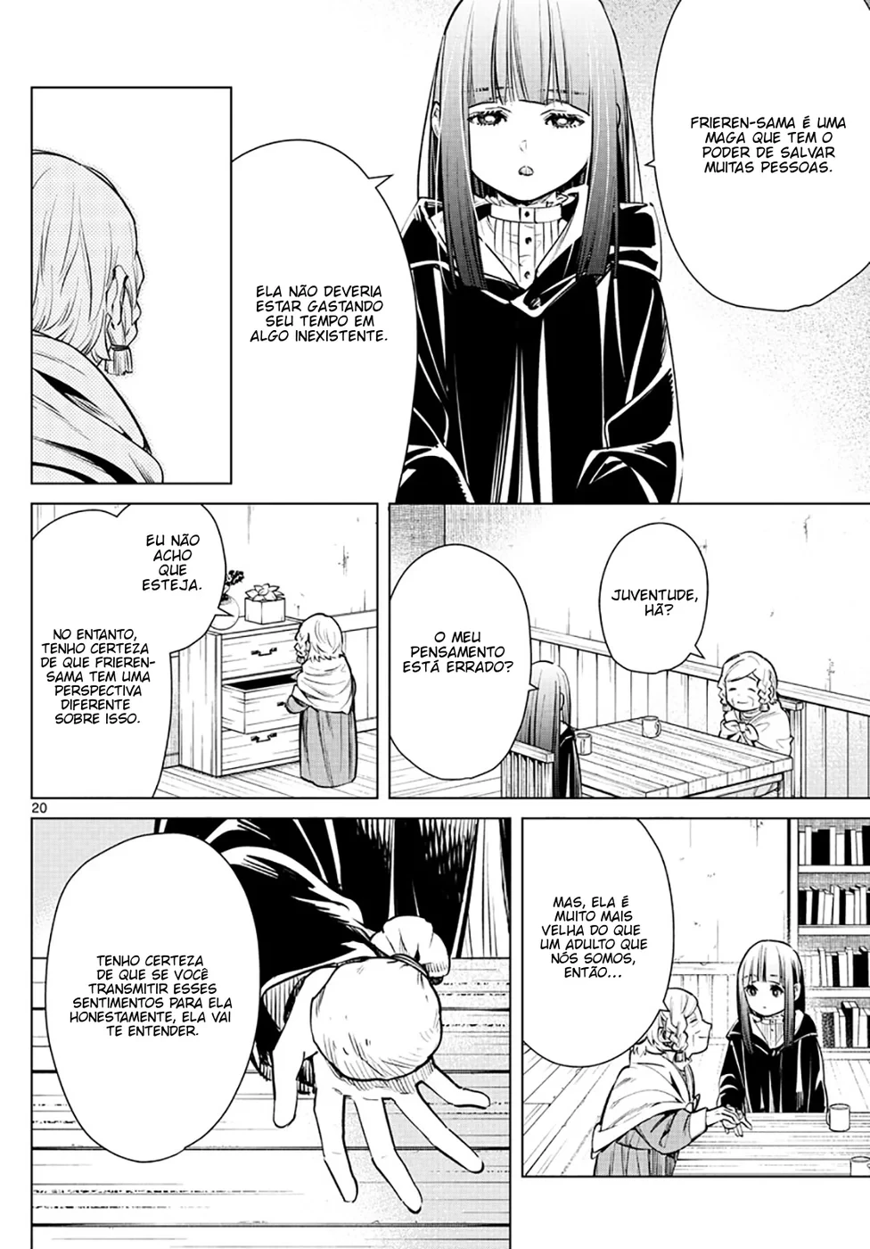 Sousou em Frieren Capitulo 3 Pagina 21