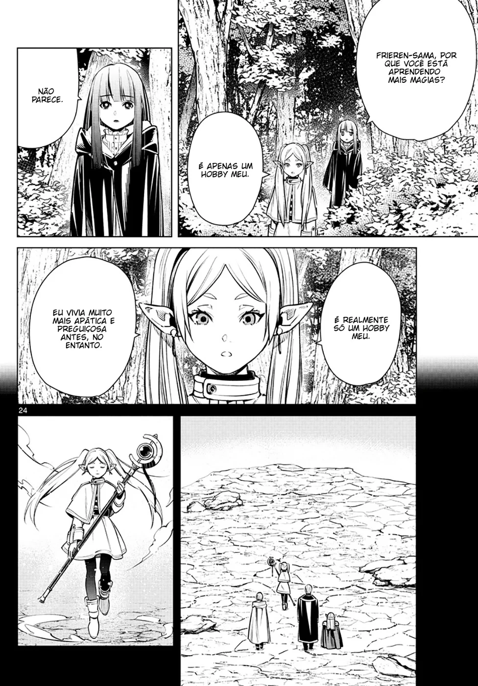 Sousou em Frieren Capitulo 3 Pagina 25