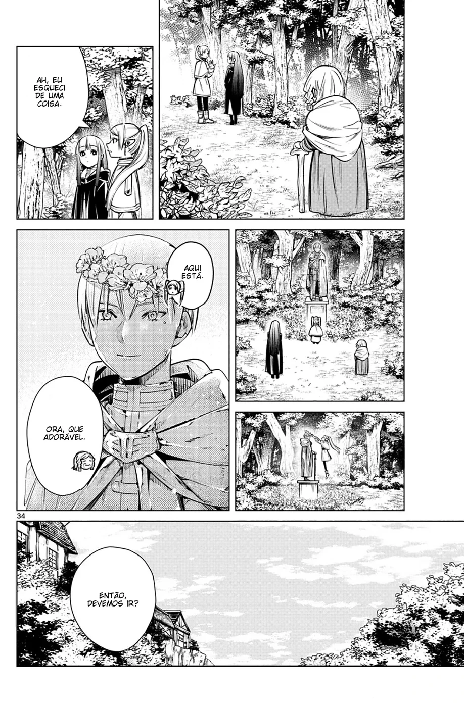 Sousou em Frieren Capitulo 3 Pagina 35