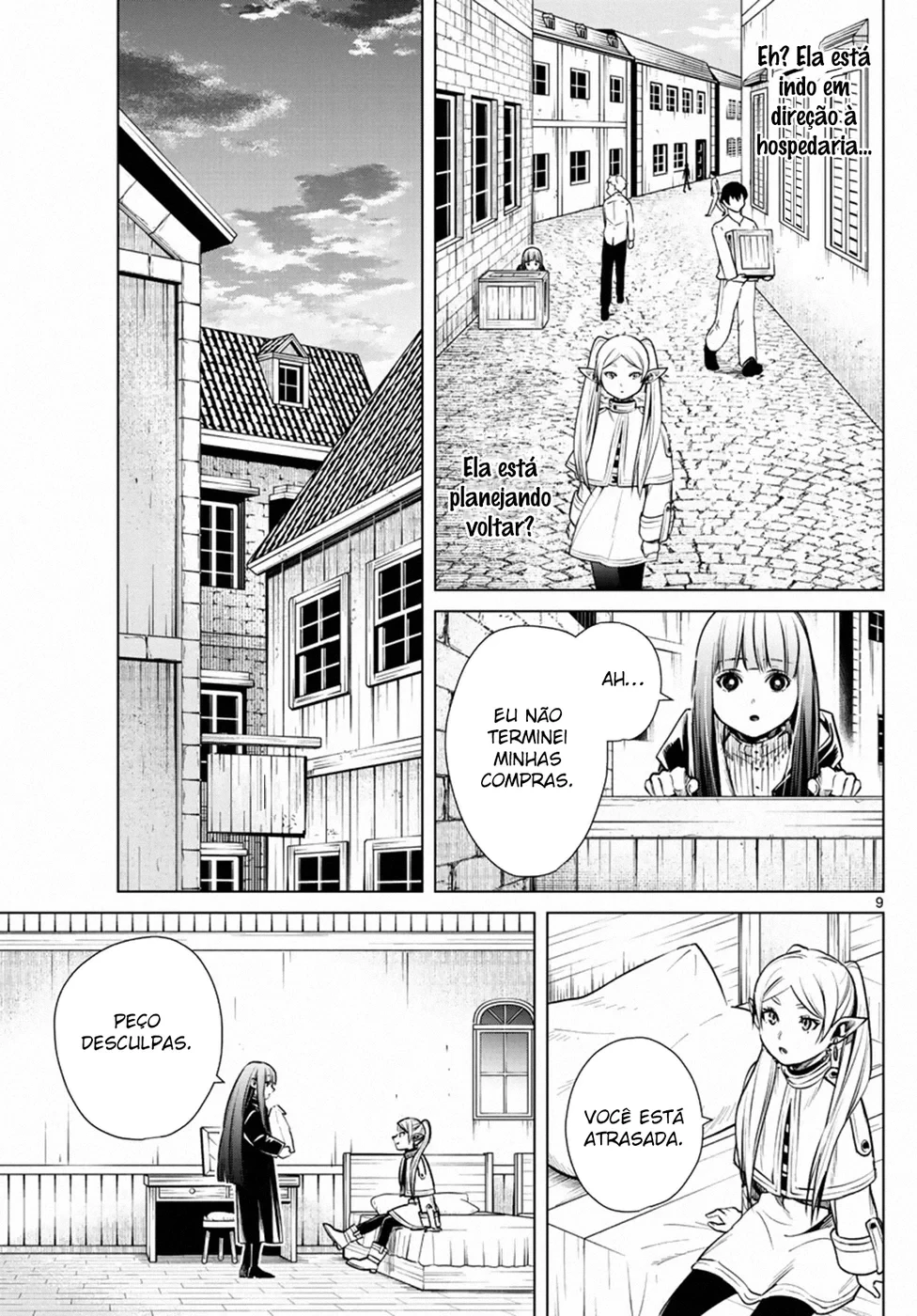 Sousou em Frieren Capitulo 4 Pagina 10