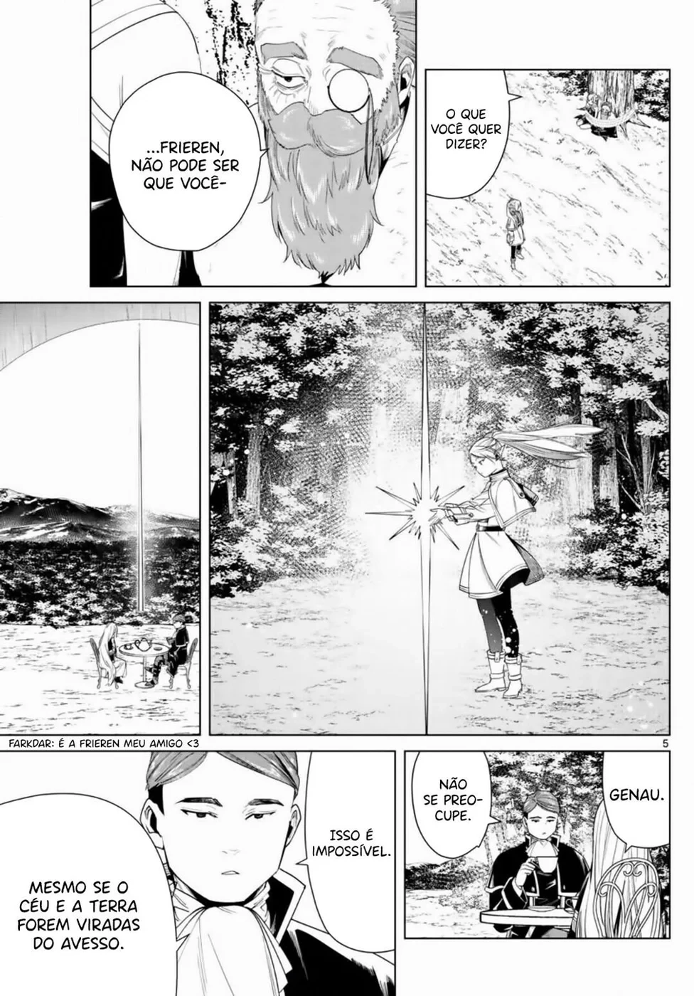 Sousou em Frieren Capitulo 45 Pagina 3