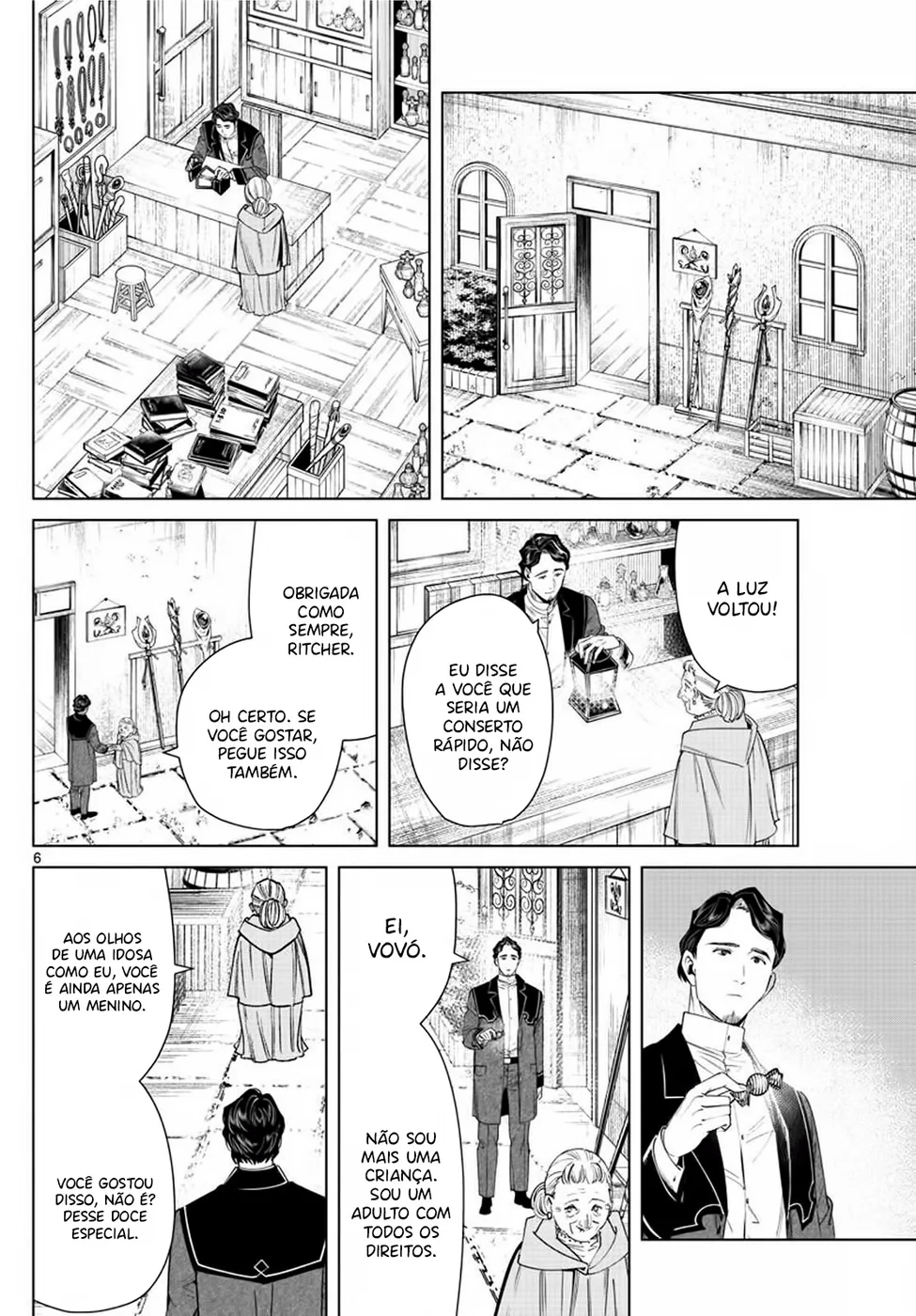 Sousou em Frieren Capitulo 46 Pagina 6