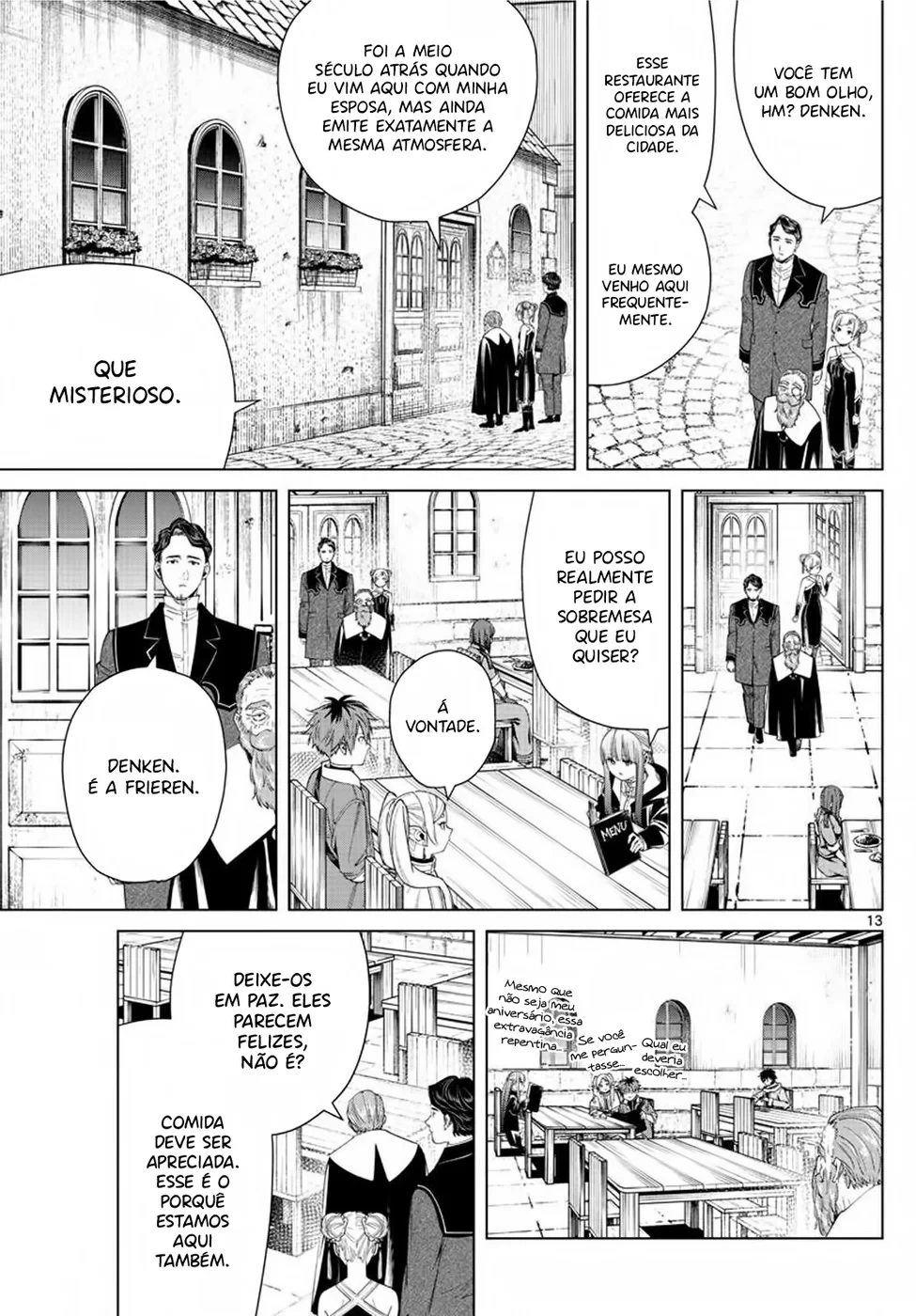 Sousou em Frieren Capitulo 46 Pagina 13