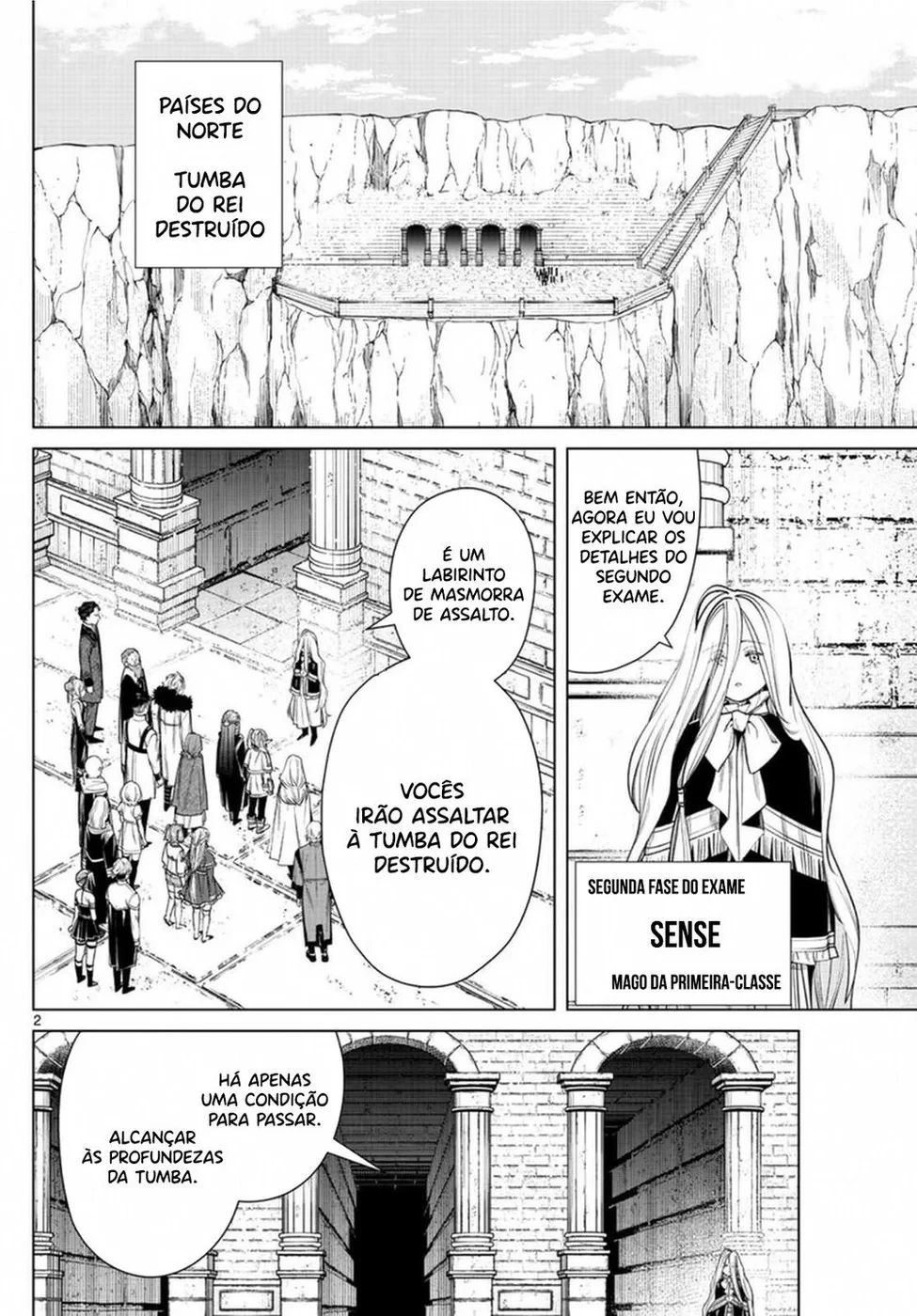 Sousou em Frieren Capitulo 48 Pagina 3