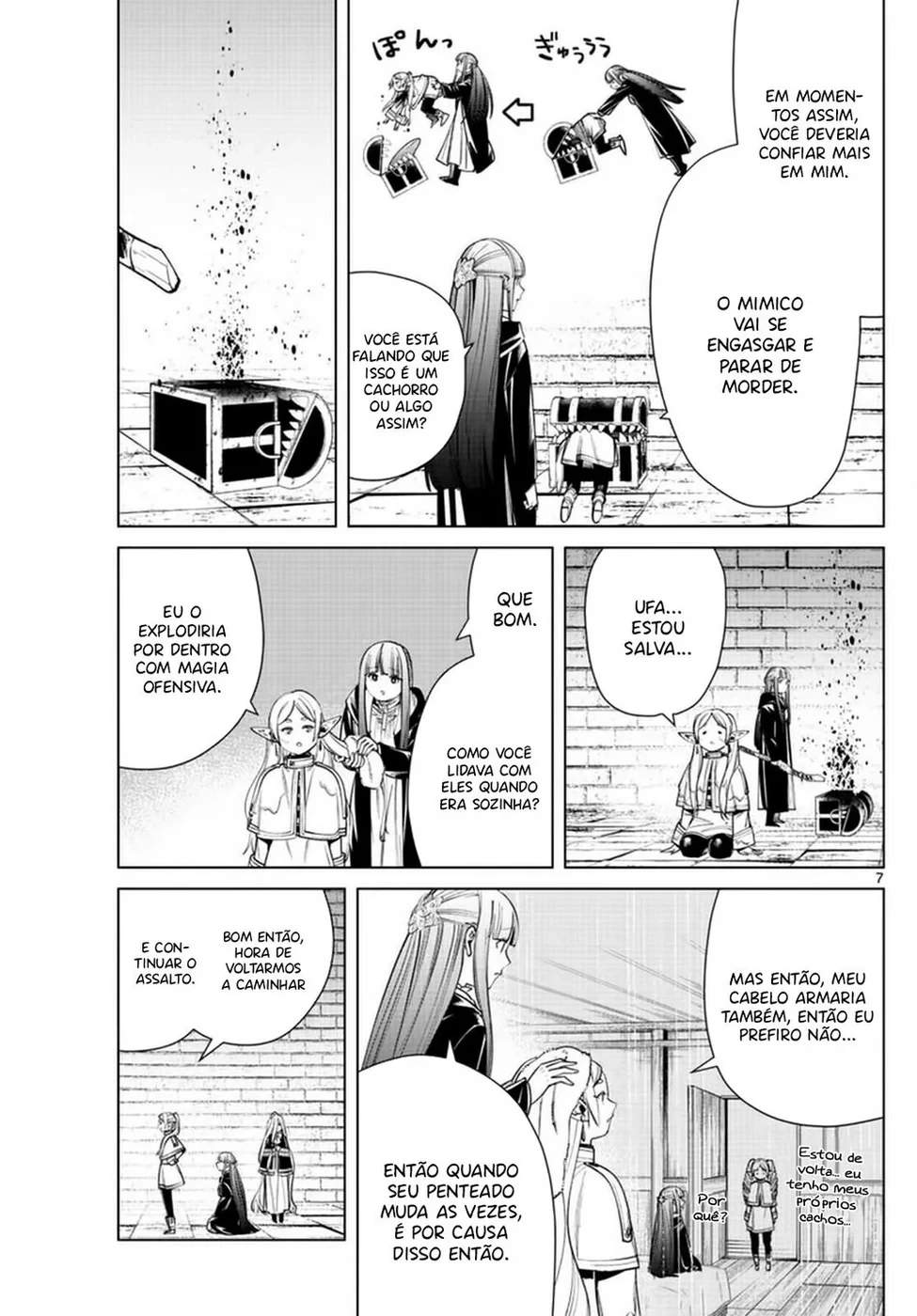 Sousou em Frieren Capitulo 49 Pagina 7