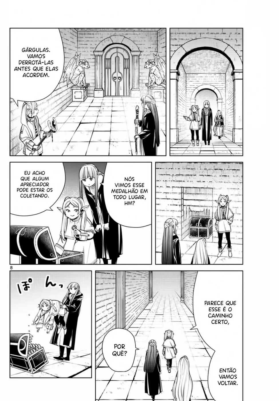 Sousou em Frieren Capitulo 49 Pagina 8