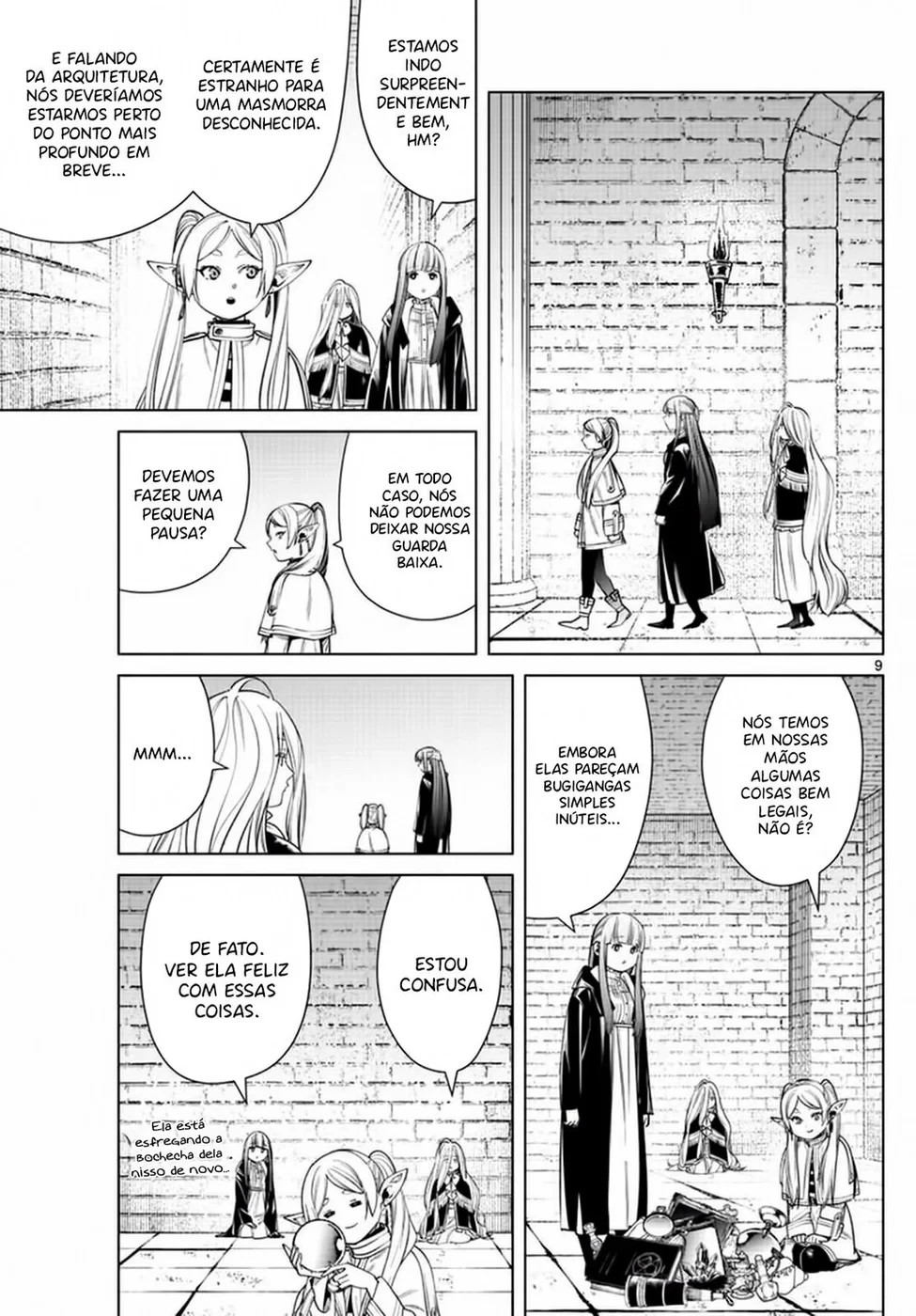 Sousou em Frieren Capitulo 49 Pagina 9