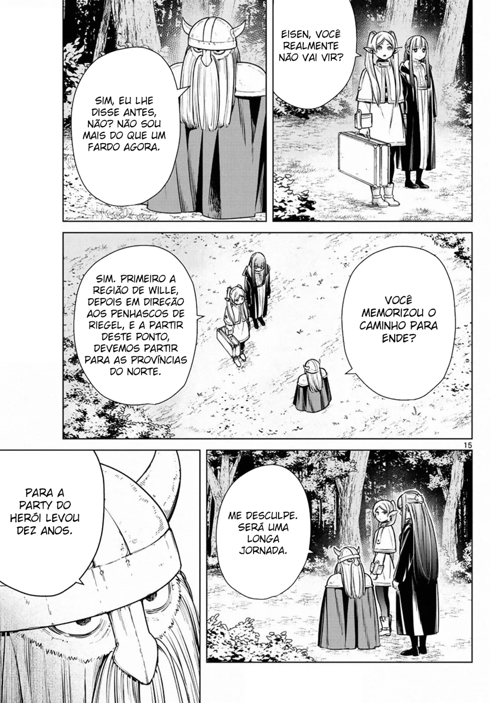 Sousou em Frieren Capitulo 8 Pagina 17