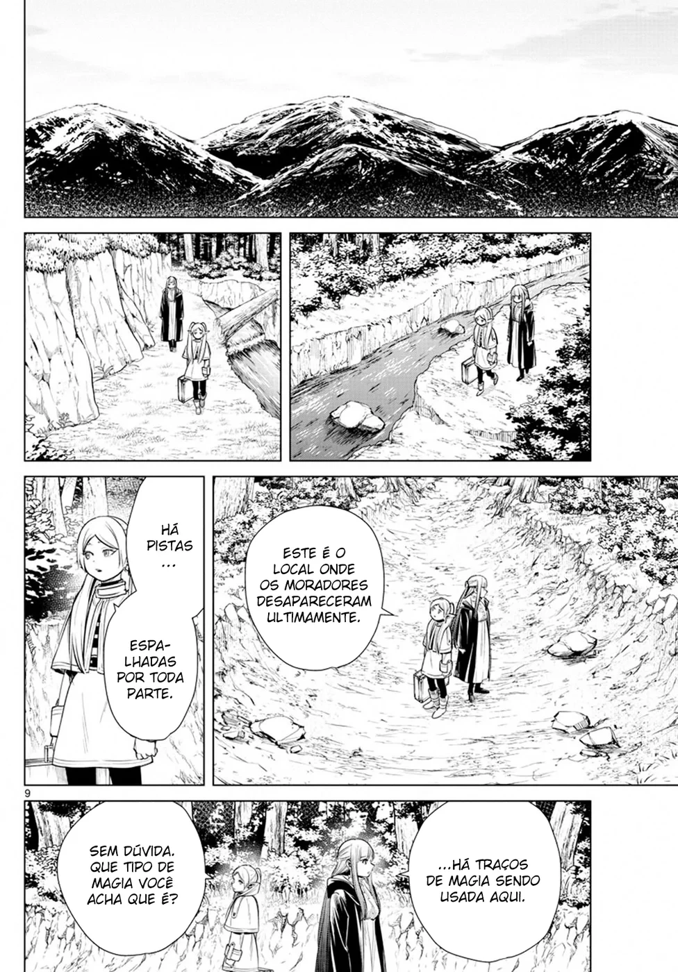 Sousou em Frieren Capitulo 9 Pagina 11