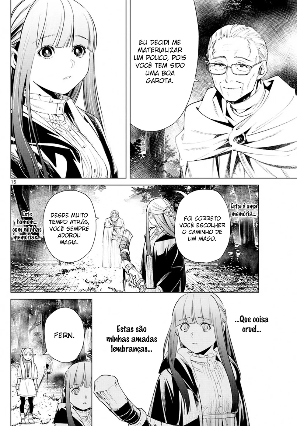Sousou em Frieren Capitulo 9 Pagina 17