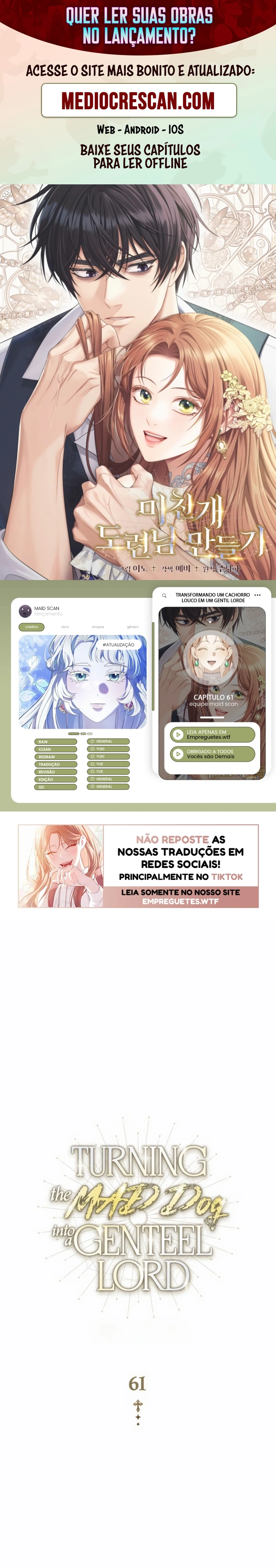 Transformando o Cachorro Louco em um Lorde Gentil Capitulo 61 Pagina 1