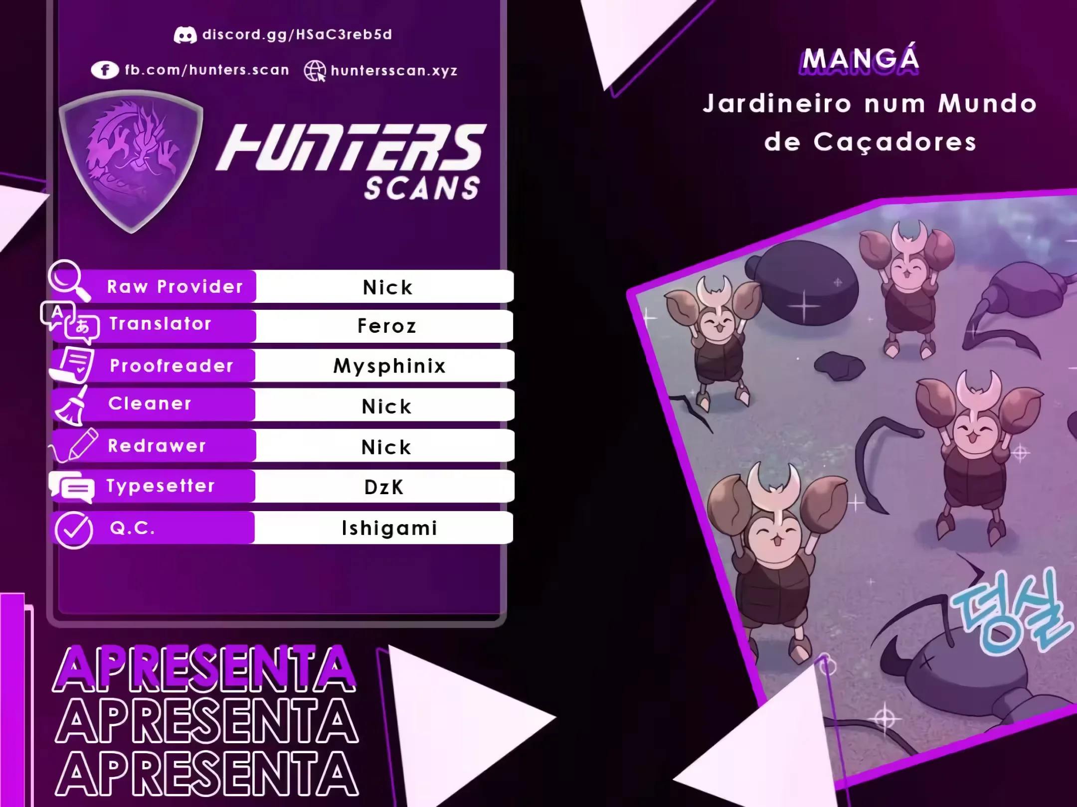 O Jardineiro do Mundo dos Caçadores Capitulo 3 Pagina 2